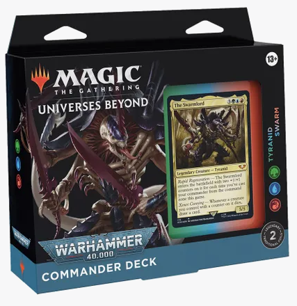 Universes Beyond: Warhammer 40,000 - Tyranid Swarm Commander Deck - Universes Beyond: Warhammer 40,000 (40K)