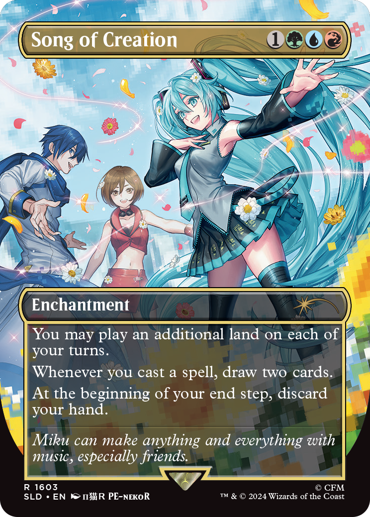 Secret Lair Drop: Secret Lair x Hatsune Miku: Digital Sensation EN - Non-Foil Edition - Secret Lair Drop Series (SLD)