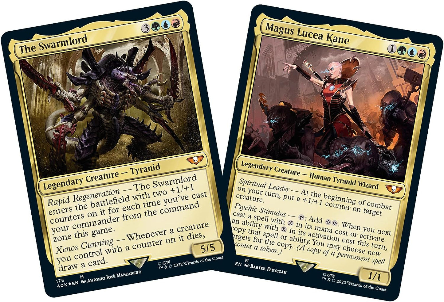 Universes Beyond: Warhammer 40,000 - Tyranid Swarm Commander Deck - Universes Beyond: Warhammer 40,000 (40K)