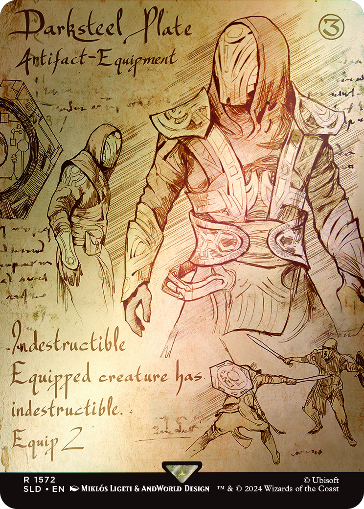 Secret Lair Drop: Secret Lair x Assassin's Creed: Da Vinci's Designs - Rainbow Foil Edition - Secret Lair Drop Series (SLD)