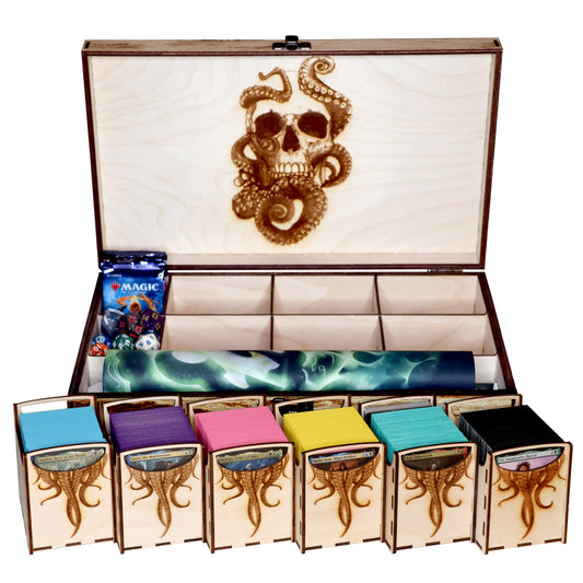 Ultimate Commander Six Deck Box - Kraken Theme!