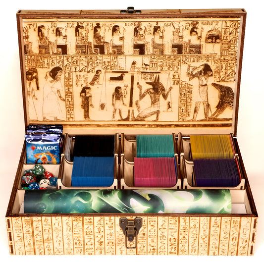 Ultimate Commander Six Deck Box - Ancient Egypt Theme!