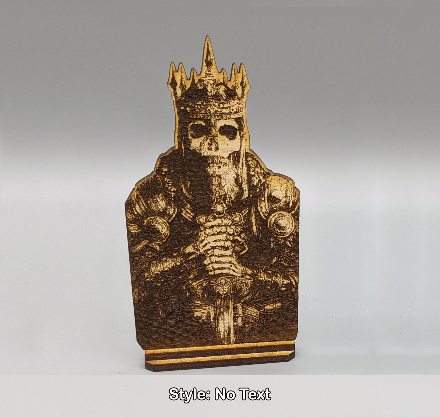 The Monarch - Freestanding Token - Skeleton King Theme