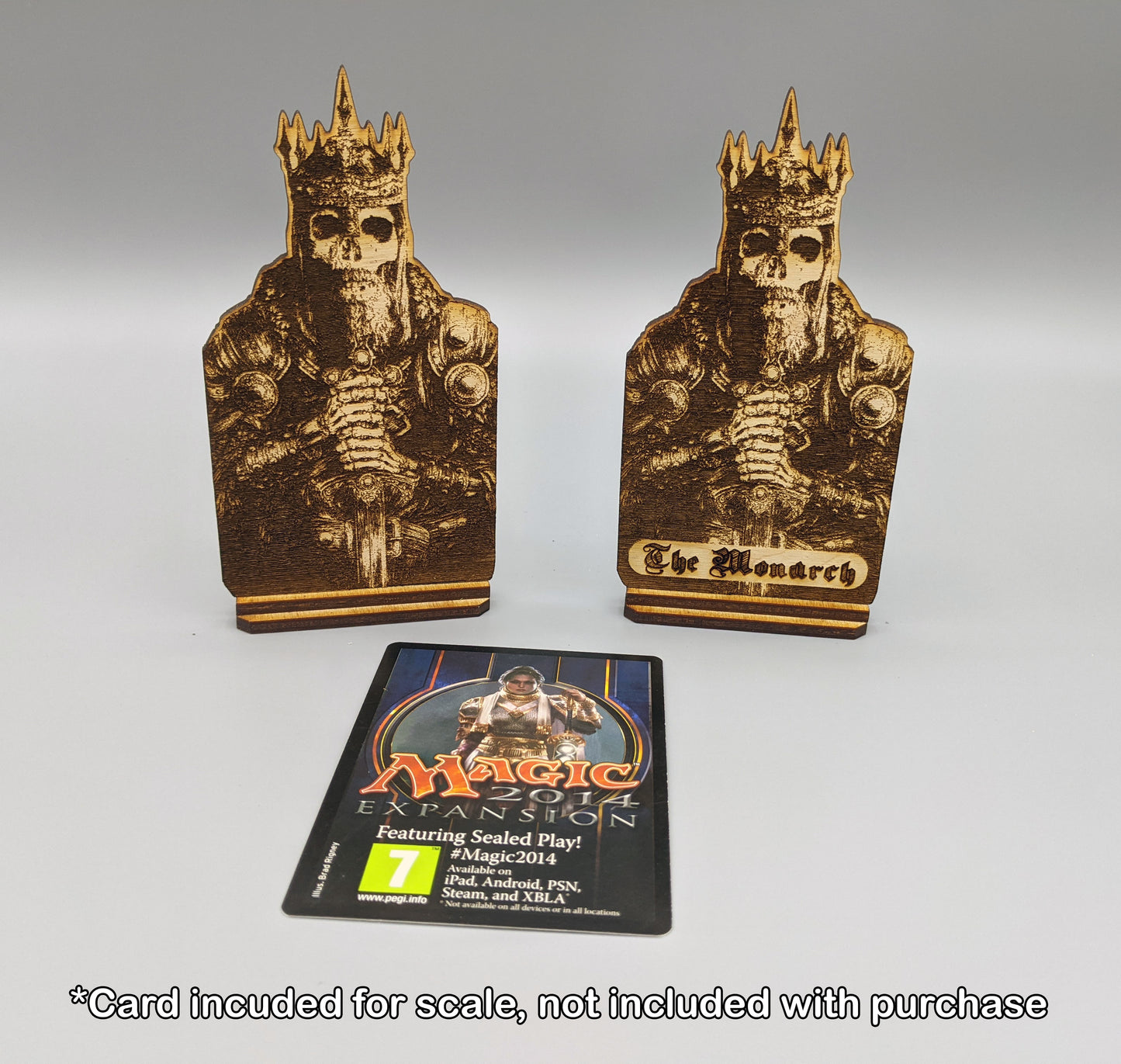 The Monarch - Freestanding Token - Skeleton King Theme