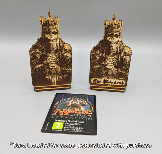 The Monarch - Freestanding Token - Skeleton King Theme
