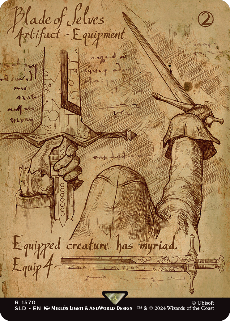 Secret Lair Drop: Secret Lair x Assassin's Creed: Da Vinci's Designs - Non-Foil Edition - Secret Lair Drop Series (SLD)
