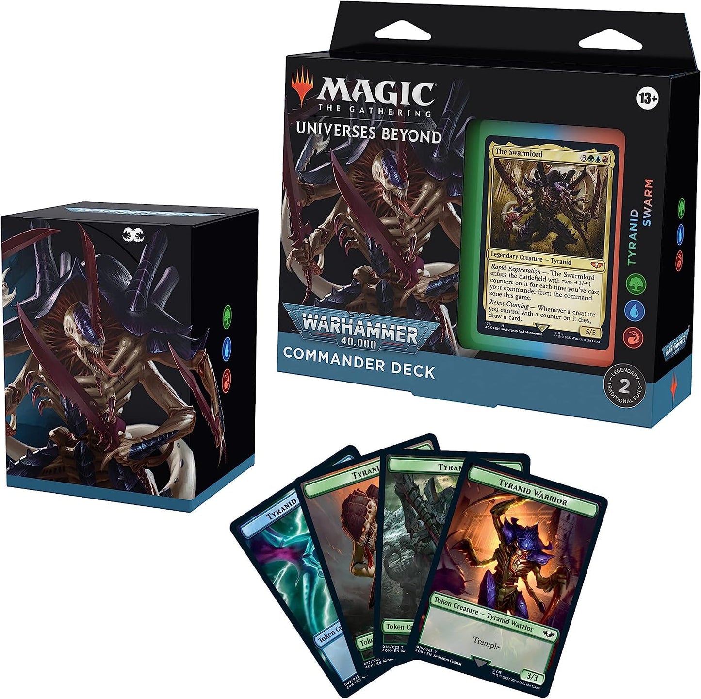 Universes Beyond: Warhammer 40,000 - Tyranid Swarm Commander Deck - Universes Beyond: Warhammer 40,000 (40K)