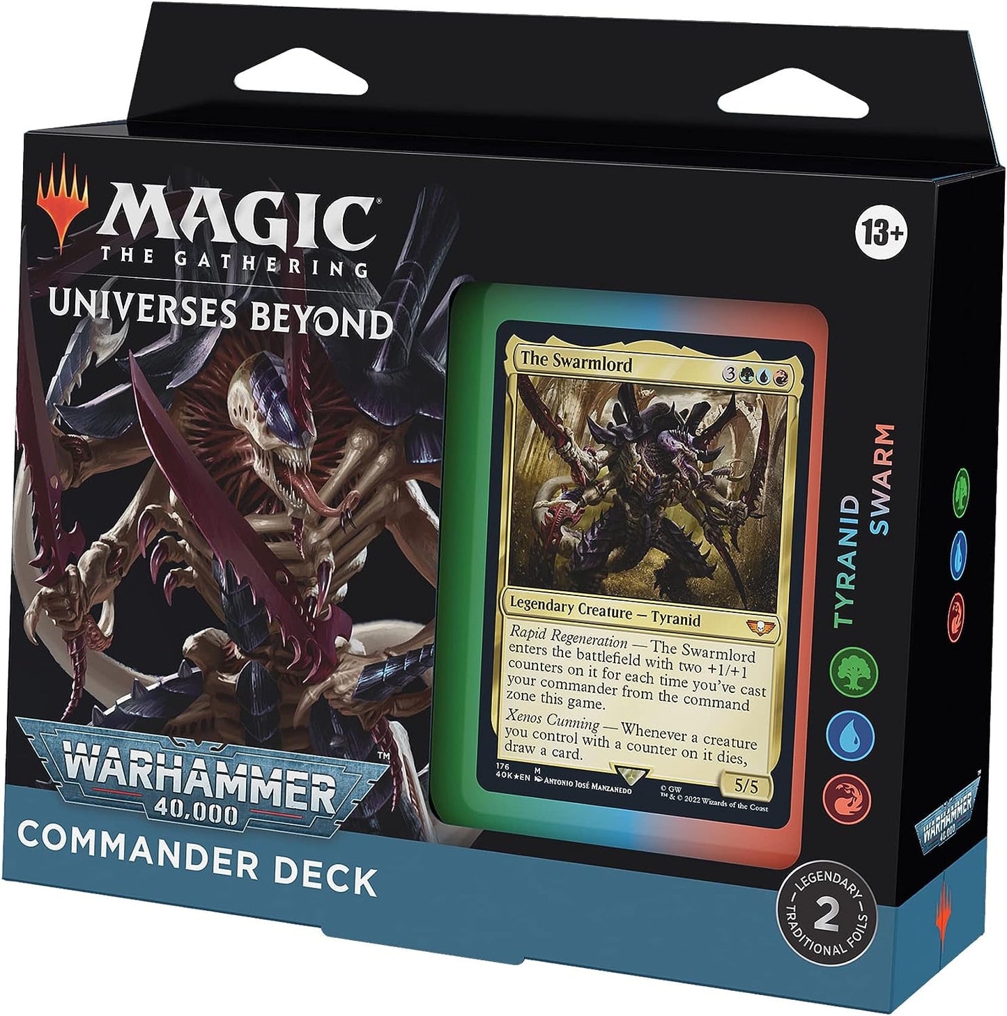 Universes Beyond: Warhammer 40,000 - Tyranid Swarm Commander Deck - Universes Beyond: Warhammer 40,000 (40K)