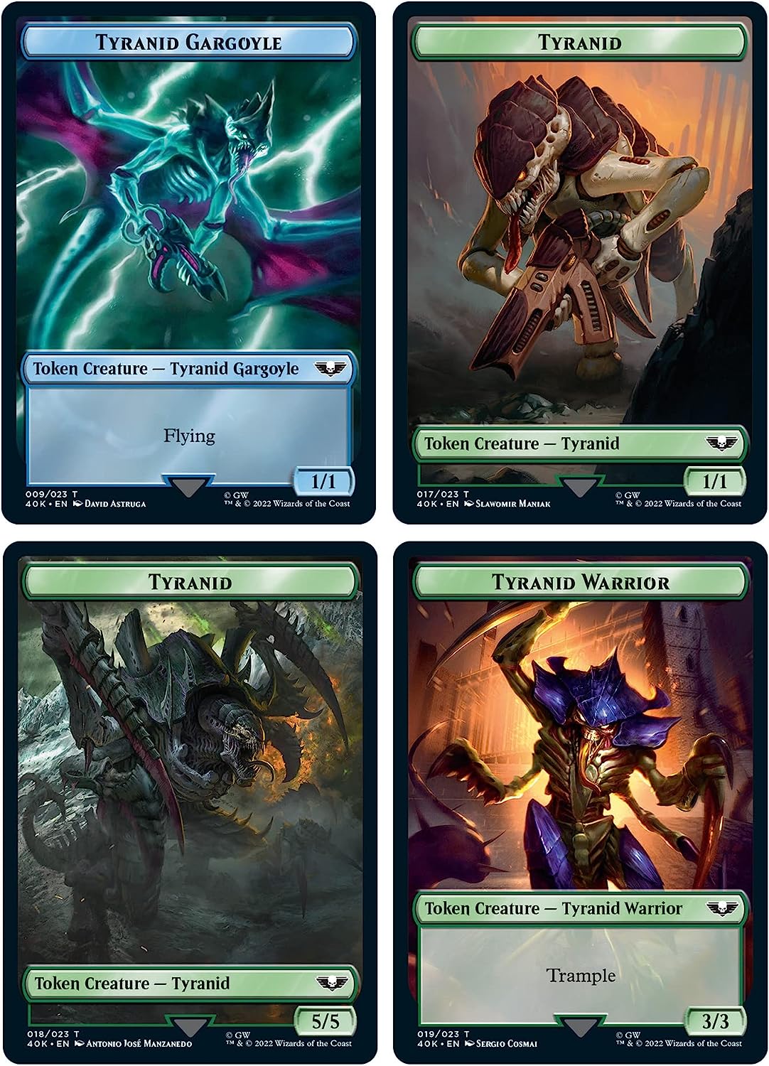 Universes Beyond: Warhammer 40,000 - Tyranid Swarm Commander Deck - Universes Beyond: Warhammer 40,000 (40K)