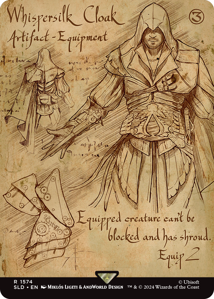 Secret Lair Drop: Secret Lair x Assassin's Creed: Da Vinci's Designs - Non-Foil Edition - Secret Lair Drop Series (SLD)