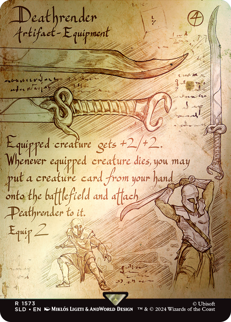 Secret Lair Drop: Secret Lair x Assassin's Creed: Da Vinci's Designs - Rainbow Foil Edition - Secret Lair Drop Series (SLD)