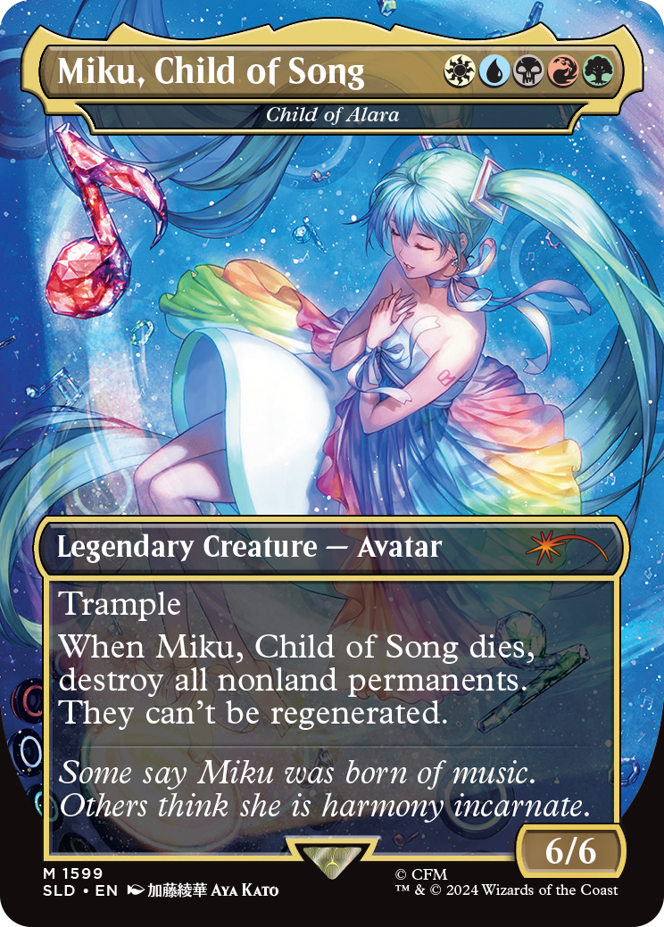 Secret Lair Drop: Secret Lair x Hatsune Miku: Digital Sensation EN - Non-Foil Edition - Secret Lair Drop Series (SLD)