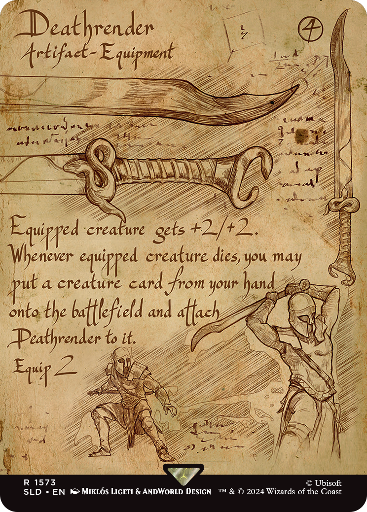 Secret Lair Drop: Secret Lair x Assassin's Creed: Da Vinci's Designs - Non-Foil Edition - Secret Lair Drop Series (SLD)