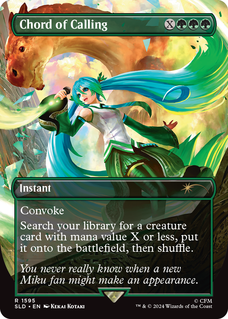 Secret Lair Drop: Secret Lair x Hatsune Miku: Digital Sensation EN - Non-Foil Edition - Secret Lair Drop Series (SLD)